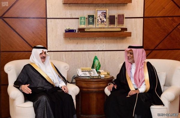 الأمير سعود بن نايف يستقبل الرئيس التنفيذي للهيئة الملكية في الجبيل