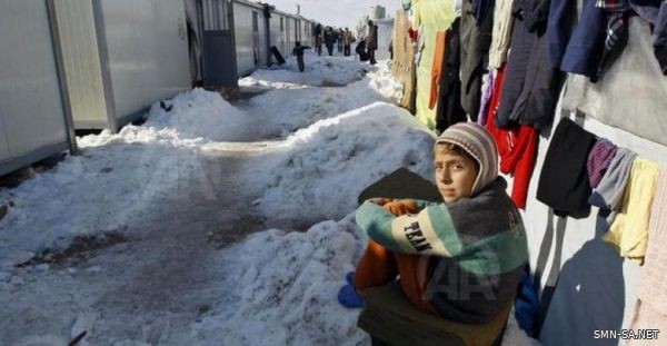 وفاة 15 طفلا سوريا أغلبهم  رُضّع بمخيم الركبان للنازحين جراء البرودة الشديدة