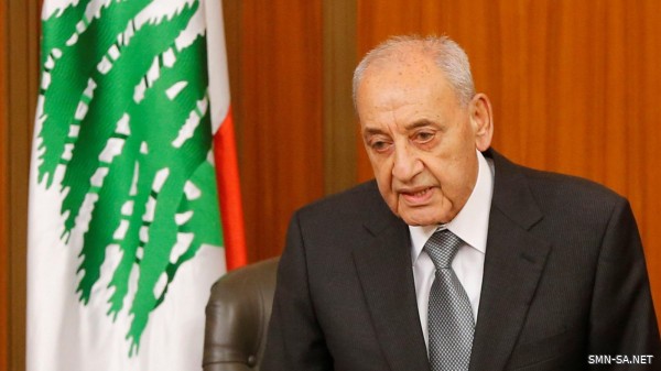 رئيس البرلمان اللبناني : لبنان أشبه بسفينة تغرق شيئا فشيئا ..