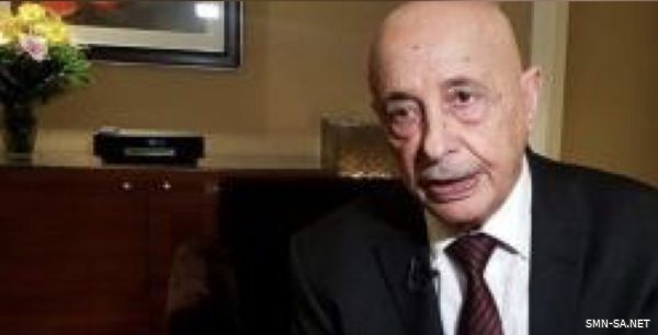 عقيلة صالح يطالب مصر بالتدخل ومساندة الجيش الليبي ضد الإرهاب والغزو الأجنبي