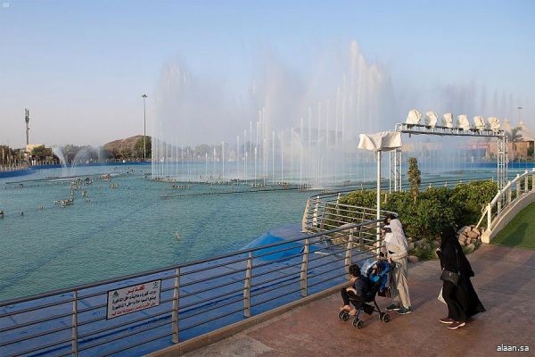 من الوجهات السياحية في المملكة .. متنزه الـ 6 حدائق