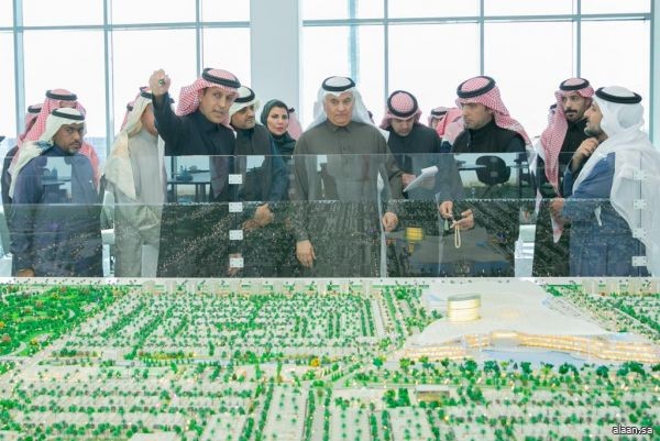 "الفضلي" و"الحقيل" يزوران "ضاحية خزام" إحدى مشاريع الوطنية للإسكان