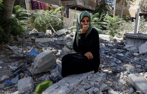 امرأة من غزة استحوذت صورتها على اهتمام العالم