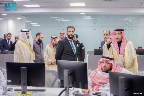 الرئيس السوري يزور مقر سدايا ويطلع على آخر ما توصلت إليه المملكة من تطور في مجال البيانات والذكاء الاصطناعي