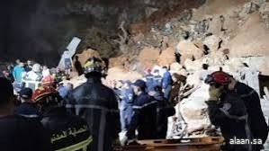الجزائر .. 4 قتلى و13 جريحاً في انهيار صخري بوهران