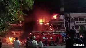 15 قتيلاً في حريق فندق بالهند