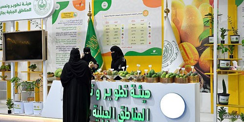 هيئة تطوير وتعمير المناطق الجبلية بجازان تستعرض نجاحاتها الزراعية أمام زوار مهرجان المانجو هيئة تطوير وتعمير المناطق الجبلية بجازان تستعرض نجاحاتها الزراعية أمام زوار مهرجان المانجو