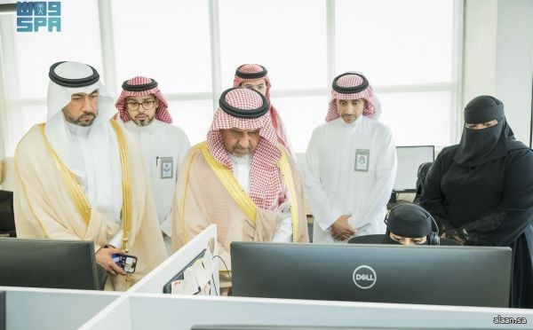 م. الدلامي يتفقد مركز 938 لضمان خدمات آمنة لضيوف الرحمن
