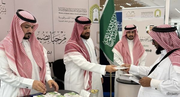 جهود نوعية للشؤون الإسلامية في خدمة حجاج قطر عبر منفذ سلوى جهود نوعية للشؤون الإسلامية في خدمة حجاج قطر عبر منفذ سلوى