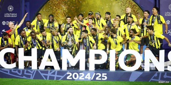 اختتام الدوري السعودي بتتويج الاتحاد وهبوط الوحدة والرائد والعروبة