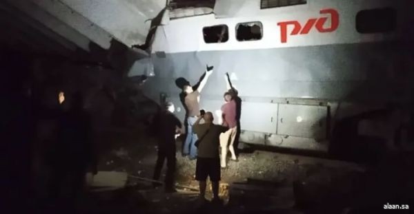 انهيار جسر في منطقة كورسك بروسيا يؤدي إلى خروج قطار شحن عن مساره