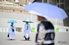 "الصحة" تحذّر حجاج بيت الله من التعرض المباشر لأشعة الشمس