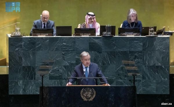 سمو وزير الخارجية في المؤتمر الدولي : الأمن والسلام لا يتحققان عبر سلب الحقوق أو فرض الأمر الواقع بالقوة