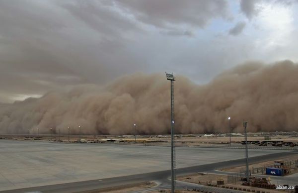 المملكة تشهد تراجعًا ملحوظًا في العواصف الغبارية والرملية وصل إلى (53%) خلال هذا العام