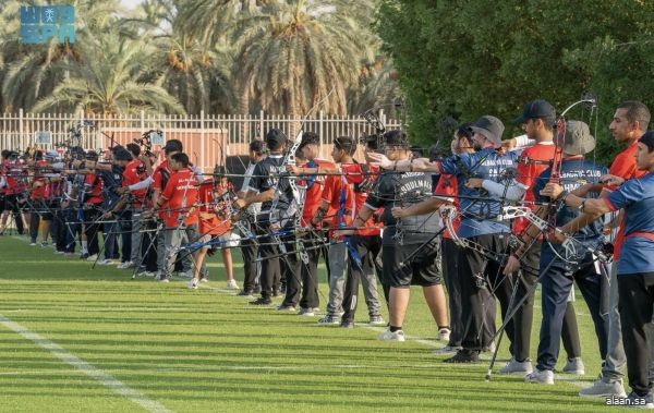 انطلاق بطولة المنطقة الشمالية والقصيم للقوس والسهم في عنيزة