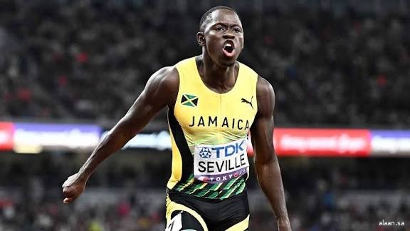 الجامايكي "سيفيل" يُقدم أداء رائعا لينال ذهبية سباق 100 متر عدوا للرجال