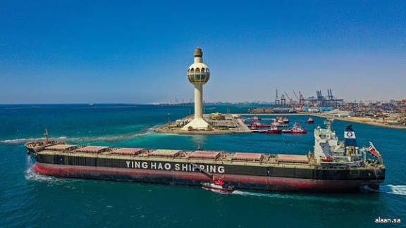 خلال عام 2024.. كميات الشحن الصادرة والواردة عبر موانئ المملكة تتجاوز 331 مليون طن خلال عام 2024.. كميات الشحن الصادرة والواردة عبر موانئ المملكة تتجاوز 331 مليون طن