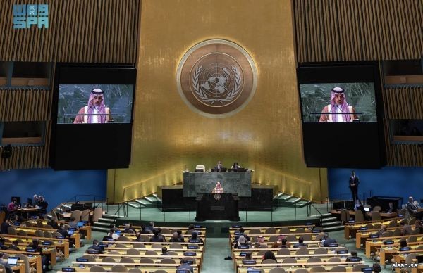 السعودية تقود الجهود الدولية لتحقيق سلام عادل للفلسطينيين عبر حلّ الدولتين