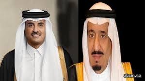 القيادة القطرية تعزّي خادم الحرمين الشريفين في وفاة المفتي العام للمملكة