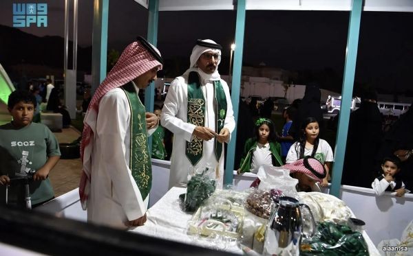 فرحة وطن ترسم محياها وابتهاج ومشاعر أطفال حائل بمناسبة اليوم الوطني الـ 95 للمملكة