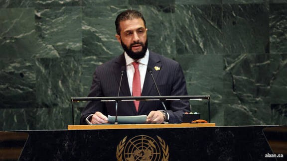 خلال كلمته بالأمم المتحدة .. الشرع يتعهد بمحاسبة جميع "المسؤولين عن سفك الدماء" في سوريا