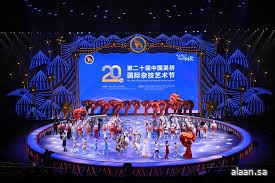 افتتاح مهرجان العروض البهلوانية الدولي في الصين