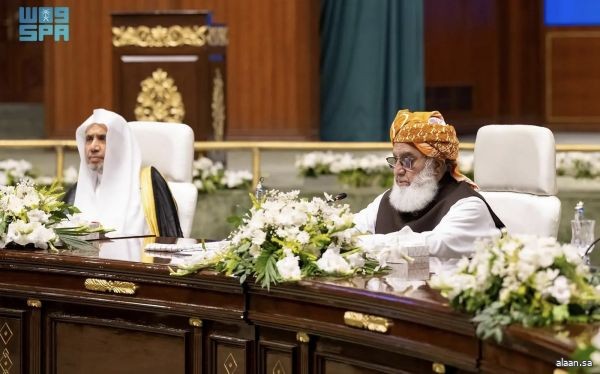 الأمين العام لرابطة العالم الإسلامي يفتتح أعمال الملتقى الثاني لعلماء باكستان. الأمين العام لرابطة العالم الإسلامي يفتتح أعمال الملتقى الثاني لعلماء باكستان.