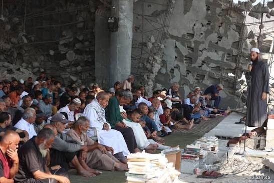 العودة إلى المساجد المدمَّرة في قطاع غزة لأداء صلاة الجمعة