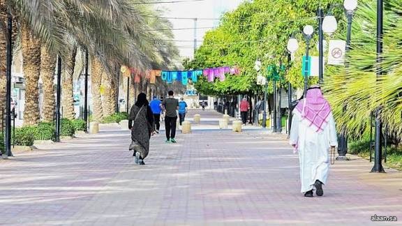الإحصاء : 59.1% من سكان المملكة (18 سنة فأكثر) يمارسون النشاط البدني لمدة (150 دقيقة فأكثر) أسبوعيًّا