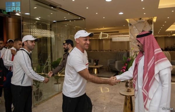 بعثة منتخب أذربيجان تصل إلى المملكة للمشاركة في بطولة العالم لرياضة الإطفاء والإنقاذ 2025 بعثة منتخب أذربيجان تصل إلى المملكة للمشاركة في بطولة العالم لرياضة الإطفاء والإنقاذ 2025