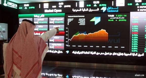 مؤشر سوق الأسهم السعودية يغلق مرتفعًا عند مستوى (11674) نقطة مؤشر سوق الأسهم السعودية يغلق مرتفعًا عند مستوى (11674) نقطة