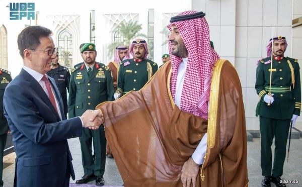 سمو ولي العهد يستقبل نائب رئيس جمهورية الصين الشعبية سمو ولي العهد يستقبل نائب رئيس جمهورية الصين الشعبية