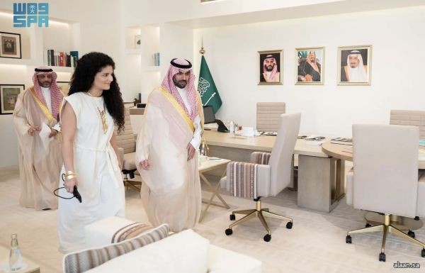 سموُّ وزير الثقافة يوقّع مع نظيرته الكولومبية مذكرة تفاهمٍ للتعاون في المجالات الثقافية بين البلدين سموُّ وزير الثقافة يوقّع مع نظيرته الكولومبية مذكرة تفاهمٍ للتعاون في المجالات الثقافية بين البلدين