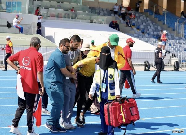 منظومة طبية ميدانية في بطولة العالم لرياضة الإطفاء والإنقاذ منظومة طبية ميدانية في بطولة العالم لرياضة الإطفاء والإنقاذ