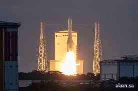 انطلاق الصاروخ الأوروبي "أريان 6" حاملا قمرا اصطناعيا لمراقبة البيئة