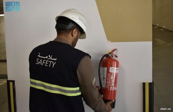 الدفاع المدني بمنطقة الرياض يكثف جولات السلامة في المباني العالية