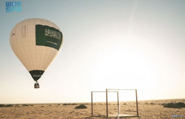 هيئة تطوير محمية الإمام عبدالعزيز بن محمد الملكية تُدخل تجربة المنطاد الهوائي في موسم العرمة للسياحة البيئية
