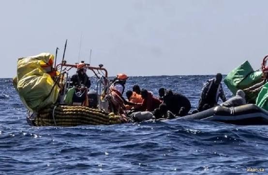 المنظمة الدولية للهجرة: مخاوف من مقتل 42 شخصا بعد انقلاب قارب قبالة ليبيا
