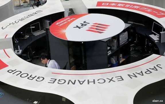 المؤشر نيكي مرتفعا 0.43 ٪؜ بعد تعاملات متقلبة