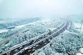 الصين تُصدر إنذارًا باللون الأزرق لمواجهة موجة باردة