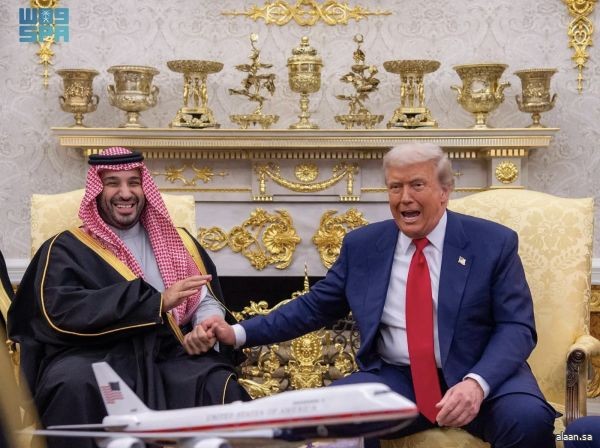 سمو ولي العهد ورئيس الولايات المتحدة الأمريكية يوقعان اتفاقية الدفاع الإستراتيجية بين البلدين