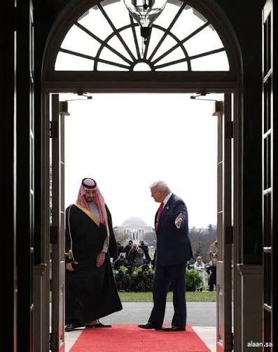 استقبال مهيب  .. لـ سمو ولي العهد الأمير محمد بن سلمان في أمريكا