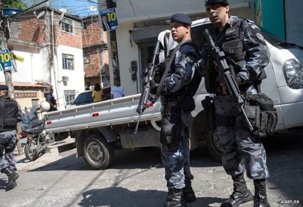 قتيلان في مداهمة للشرطة البرازيلية ضد عصابة مخدرات
