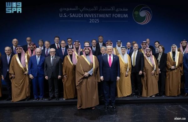 سمو ولي العهد والرئيس الأمريكي يُشاركان في أعمال منتدى الاستثمار السعودي الأمريكي في مركز جون كينيدي بواشنطن