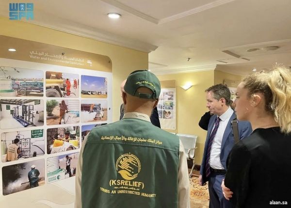 وفد من وزارة الخارجية والكومنولث البريطاني يطلع على جهود مركز الملك سلمان للإغاثة في اليمن