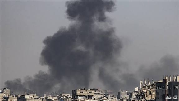 غارات إسرائيلية على شرقي قطاع غزة فجر اليوم