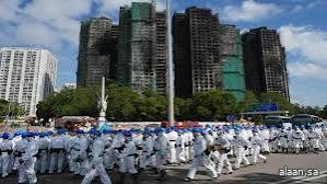 بعد حريق هونغ كونغ .. الصين تطلق حملة لمكافحة مخاطر الحرائق في المباني الشاهقة