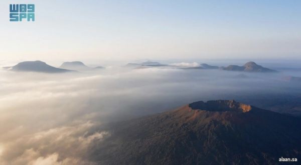 "جبل القدر" .. أحد أبرز الشواهد على الجيولوجيا البركانية الحديثة في شبه الجزيرة العربية