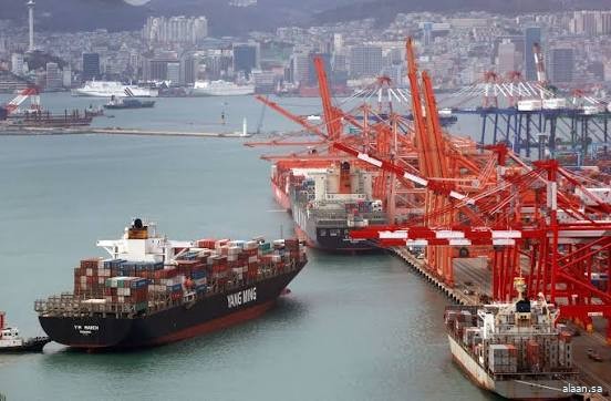 ارتفاع صادرات كوريا الجنوبية 17.3% خلال الأيام العشرة الأولى من شهر ديسمبر