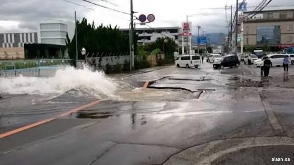 زلزال بقوة 6.7 درجة قبالة سواحل شمال اليابان